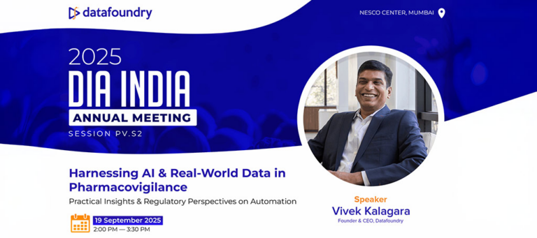 Join Datafoundry’s CEO Vivek Kalagara at DIA India Annual Meeting 2025